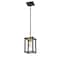 Z-Lite Kirkland 1 Light Mini Pendant, Rustic Mahogany 472MPS-RM - alternate 4